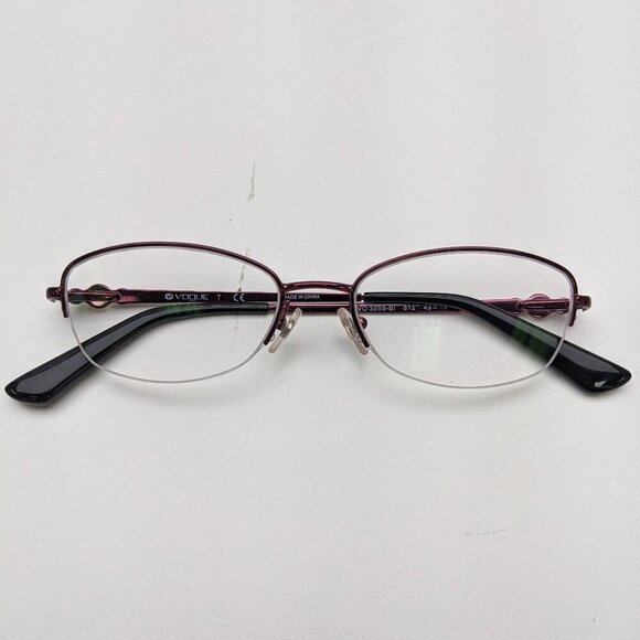 🕶️ Vogue VO3955-BI 812 Half Rim Eyeglasses 49/16-135 / ALG249🕶️​